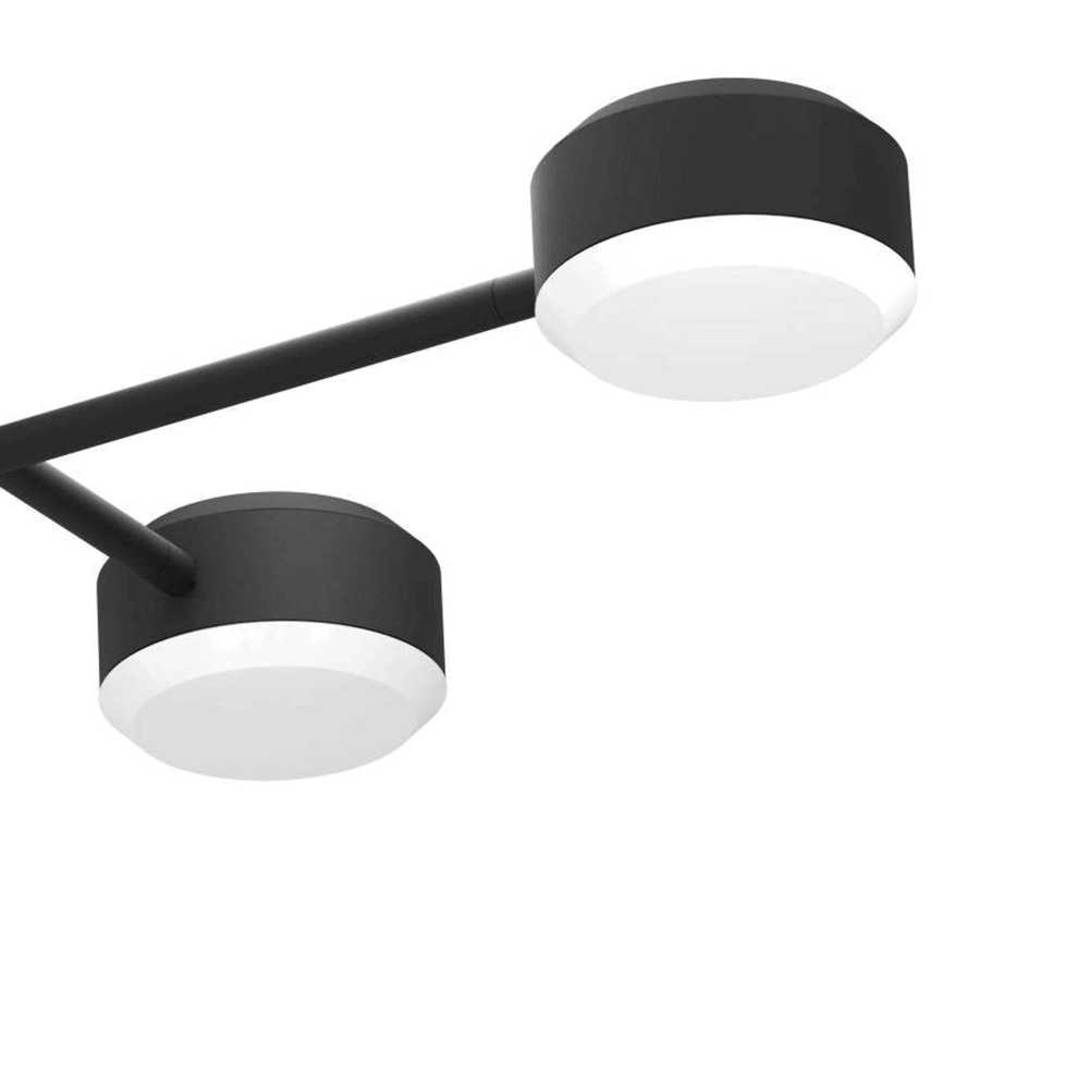 LED ceiling lamp Clavellina black Eglo 9008606241088