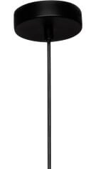 Black hanging lamp Noris Ø 28cm Brilliant 4004353289859