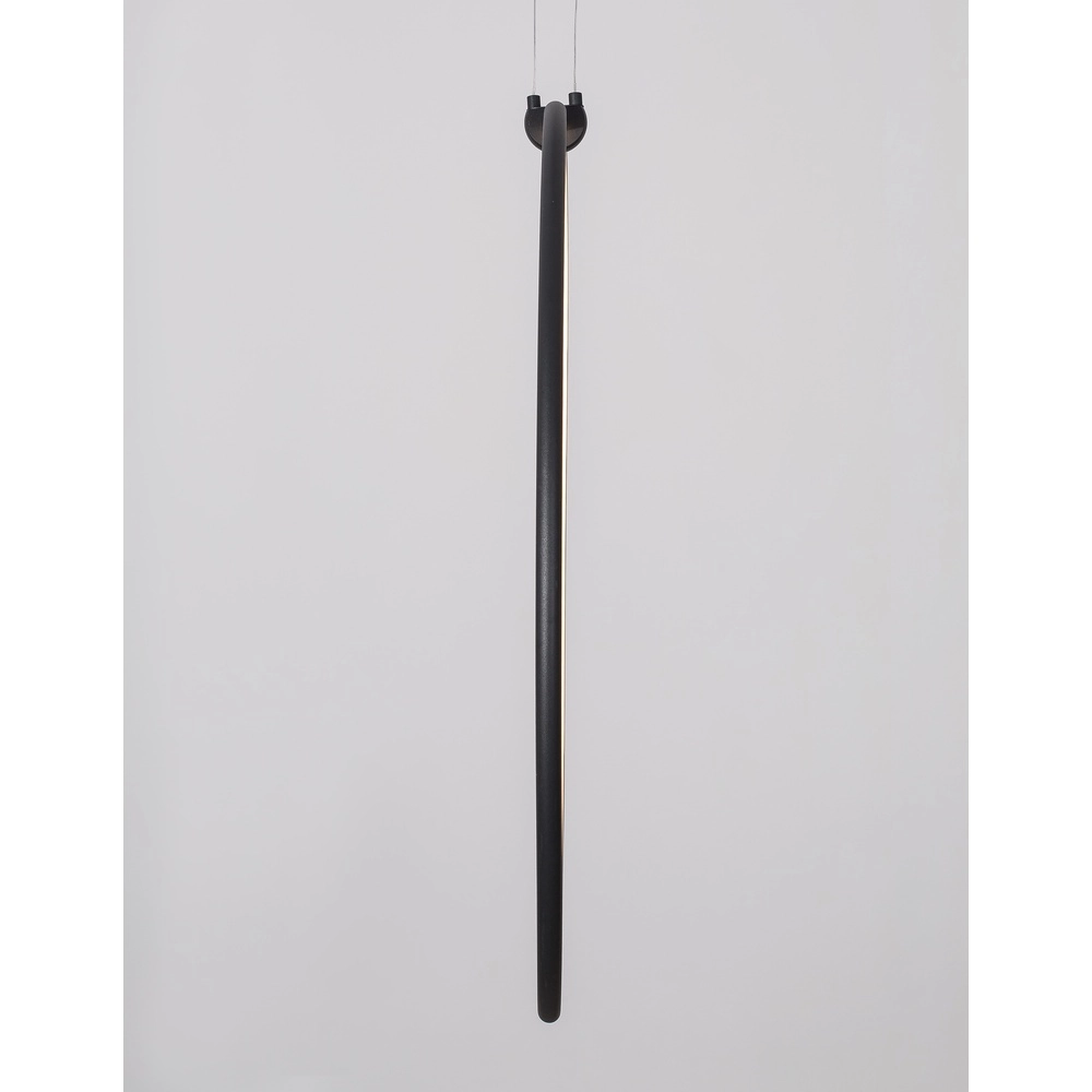 Pendant lamp Ring black Ø 68cm Lyora 5212017429315