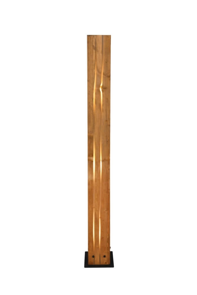 Wooden floor lamp Karuni Trio 4017807616507