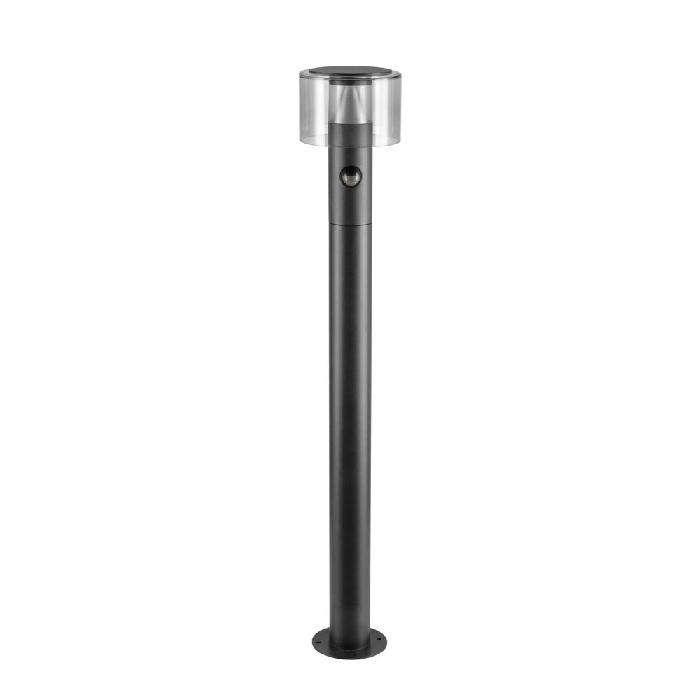Garden lamp Taha 90cm black with sensor SLV 4024163318235