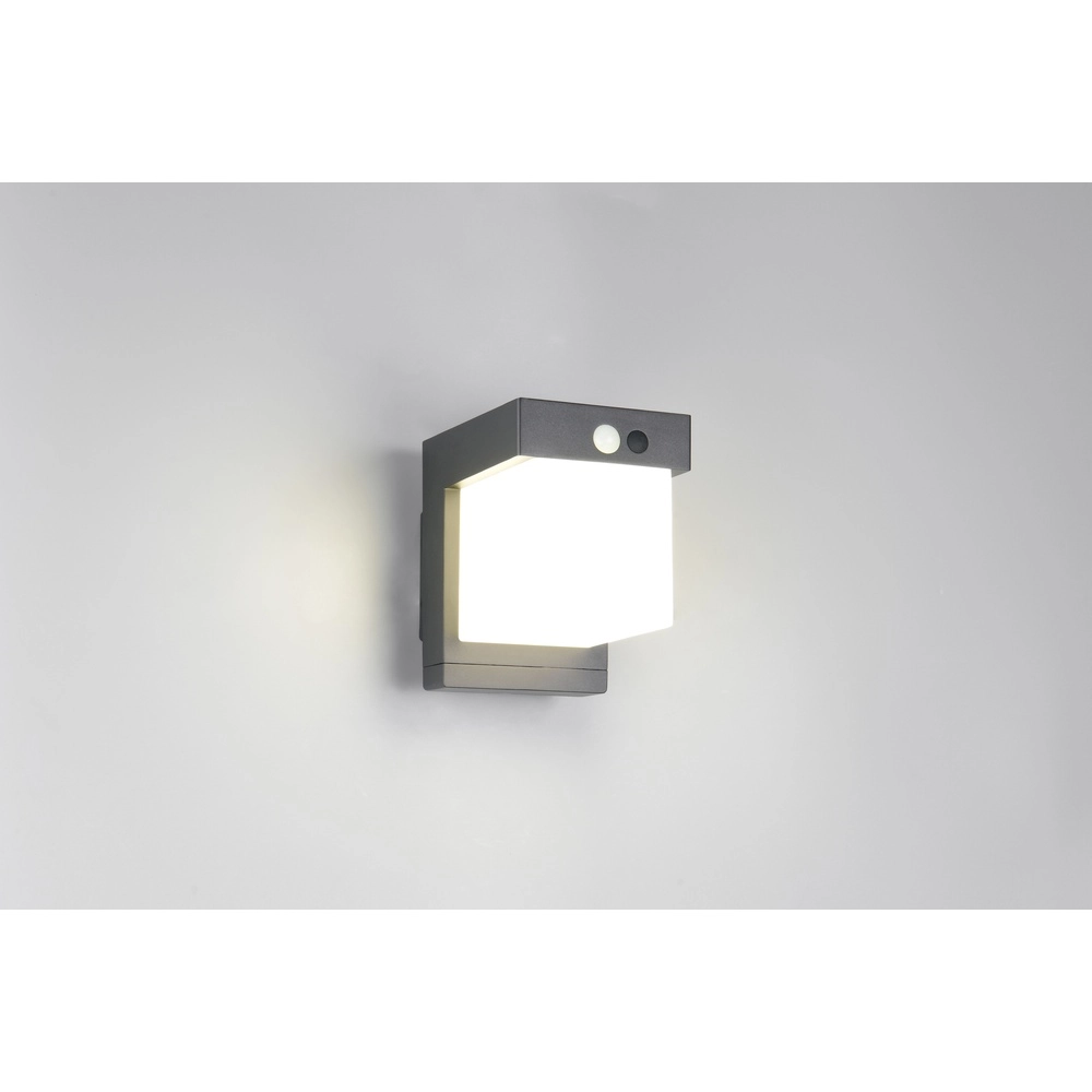 Design wall lamp Colombo Black with sensor Trio 4017807647983