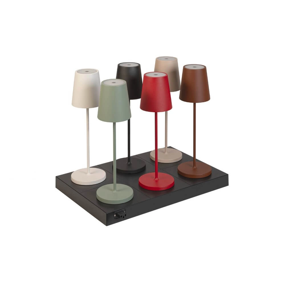 Outdoor table lamp Vinolina Two rust - rechargeable SLV 4024163288309