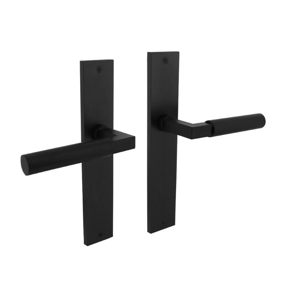Door handle Bau-Stil blind black