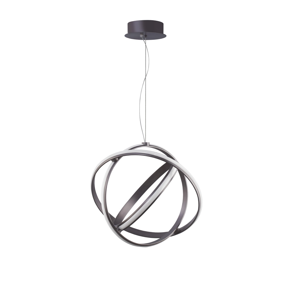Pendant lamp Pertone S Ø 50cm black with purple glow Lyora 5212017419699