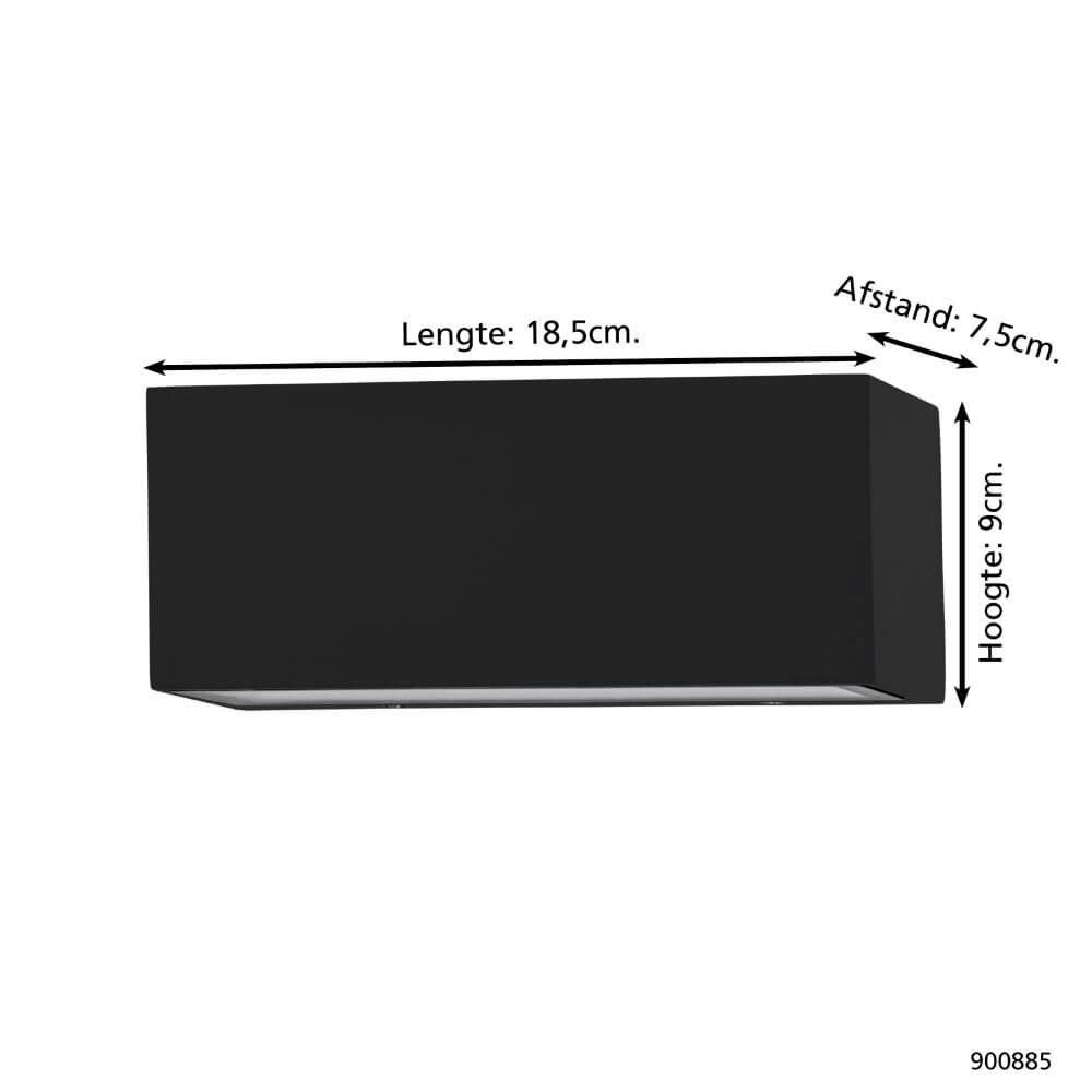 LED downlighter Spongano oblong Eglo 9008606263981