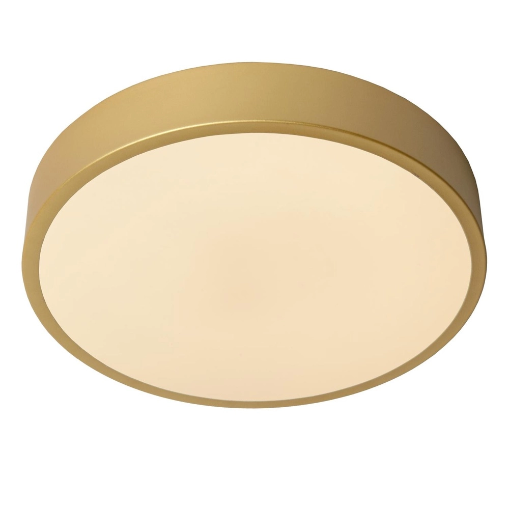 Ceiling light Unar Ø 30cm - 2700K - gold Lucide 5411212791863
