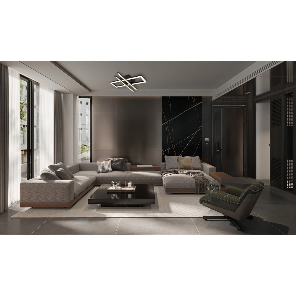 Ceiling lamp Highway Black Globo 9007371450794