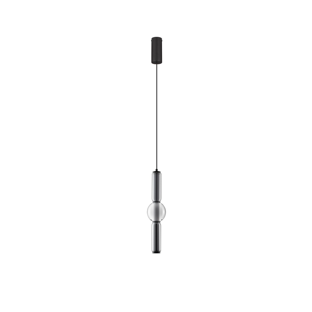 Pendant lamp Ulon 1-light smoke glass Lyora 5212017474186