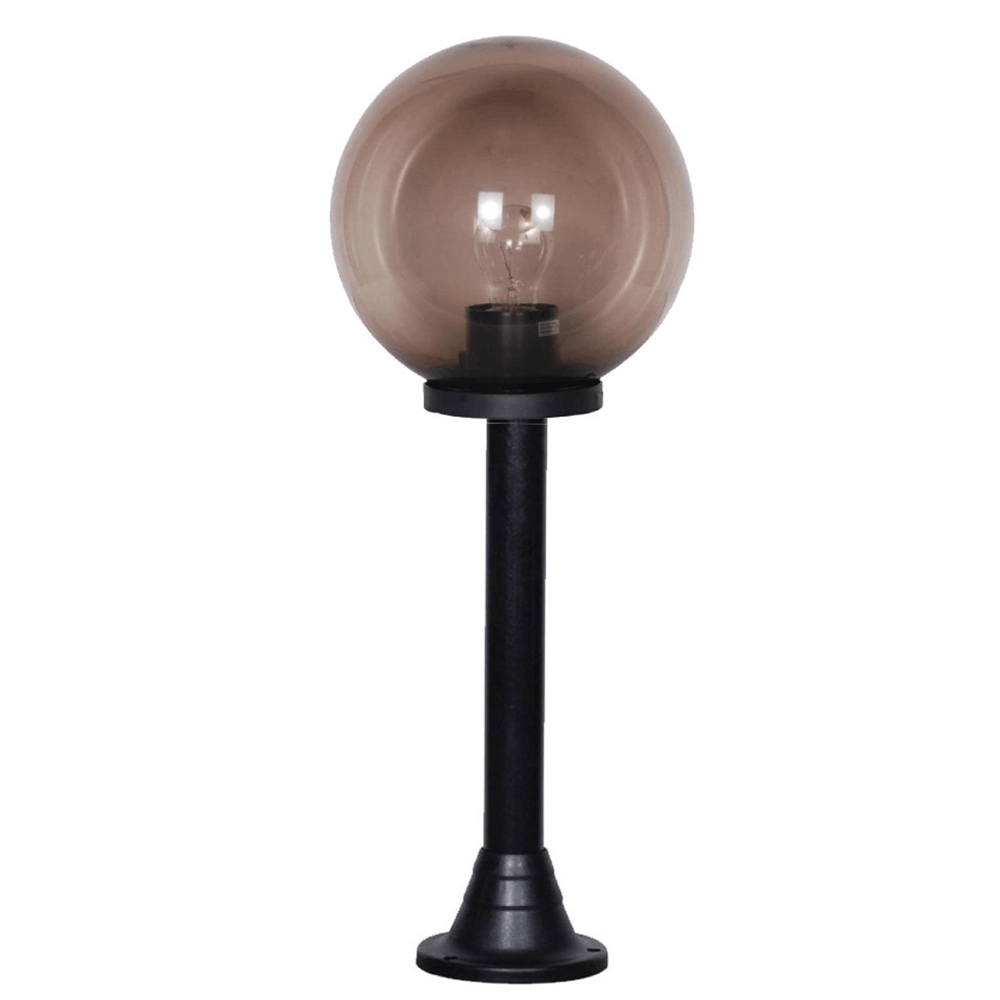 Ball lamp Bolano 81cm. standing smoke