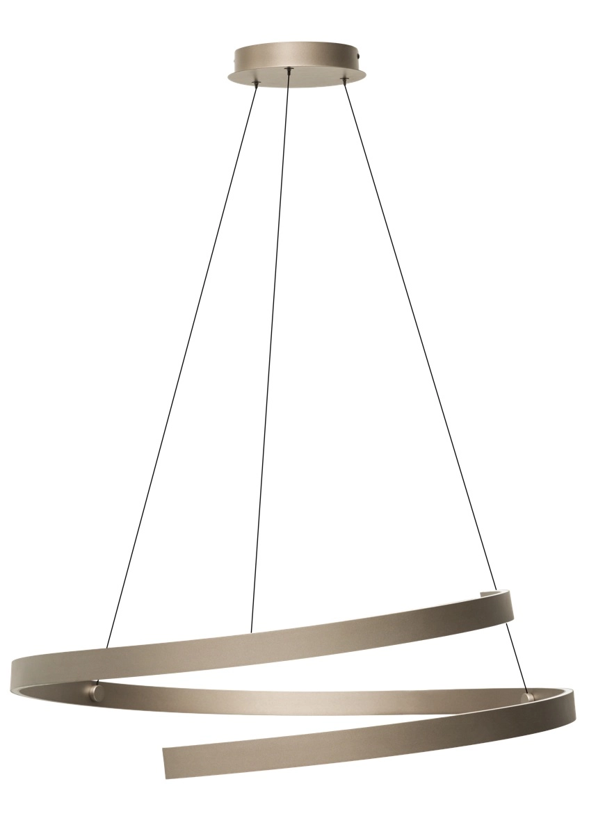 Led pendant light Remona Ø 80cm - champagne