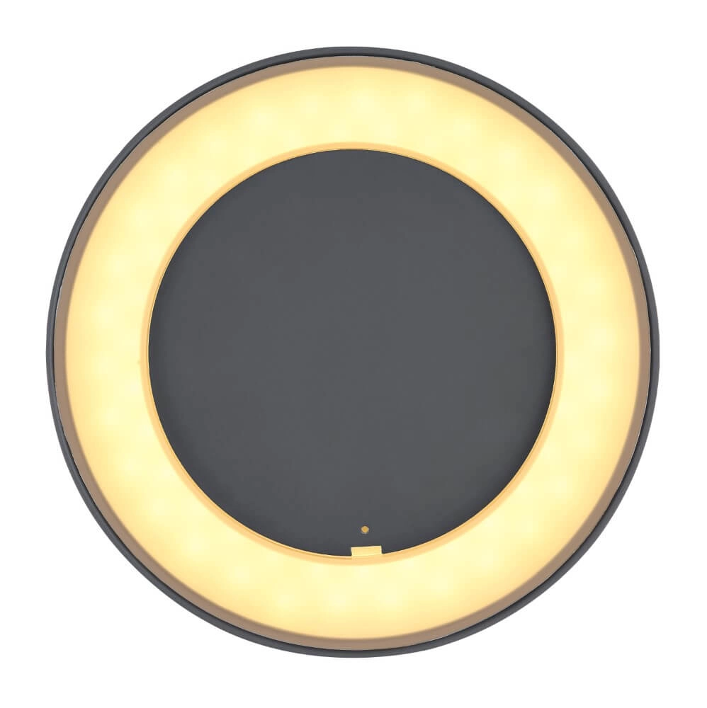 Anthracite ceiling lamp Sura for outside Globo 9007371416141