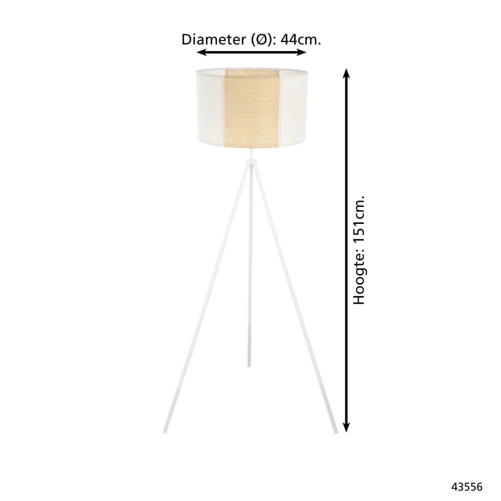 Tripod floor lamp Arnhem Eglo 9002759435561