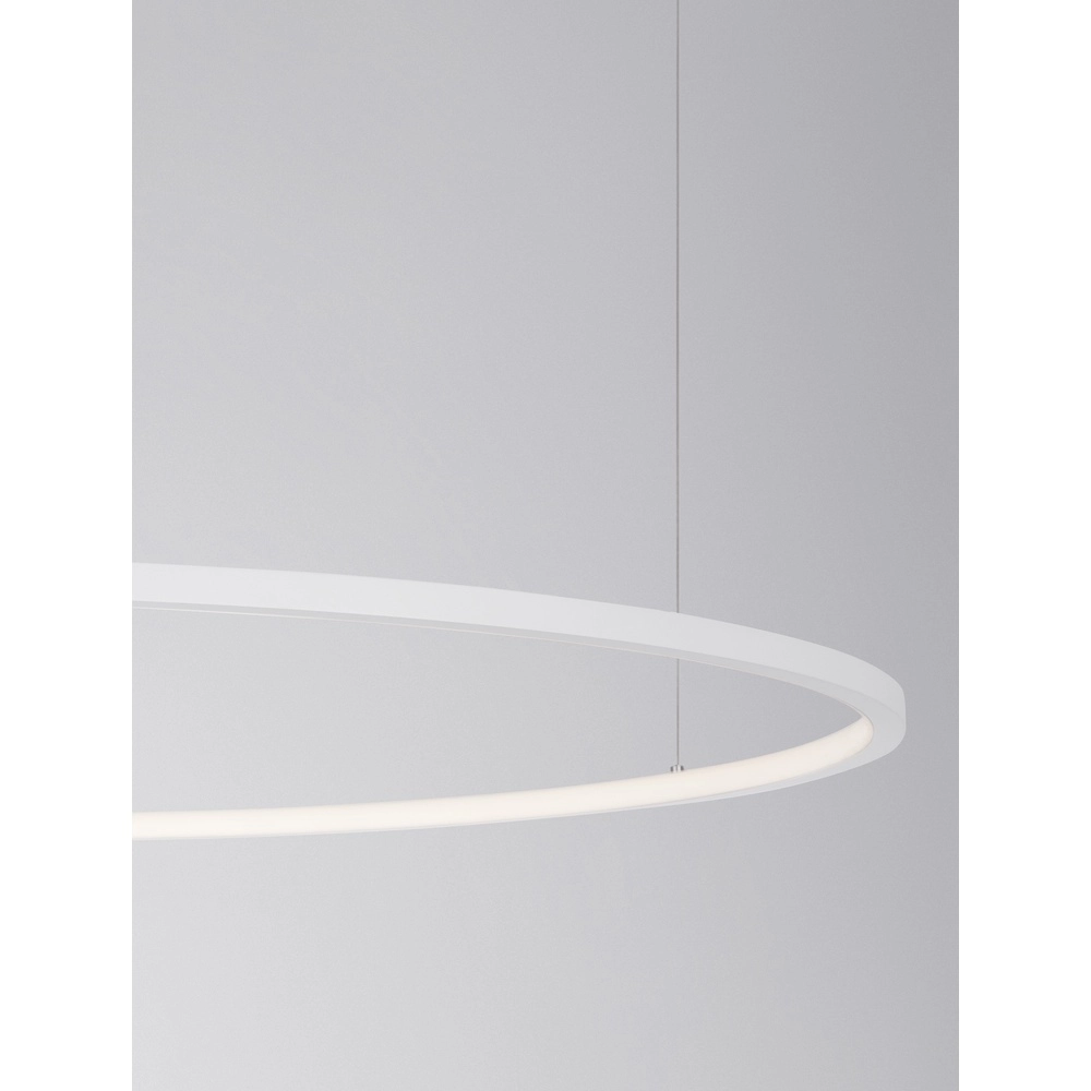 Round pendant lamp Tarquin white Ø 100cm Lyora 5212017438331