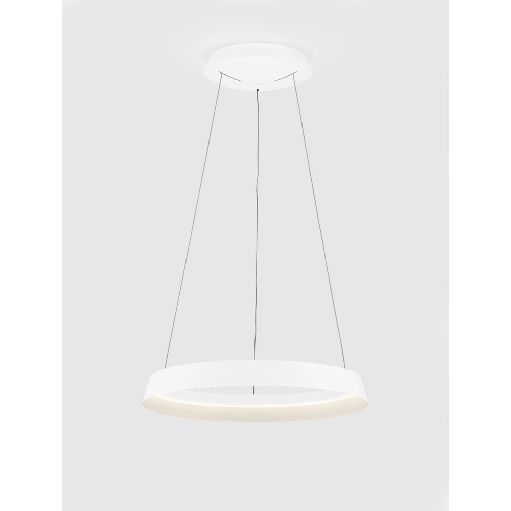 Design pendant lamp Ormi Ø 45cm white
