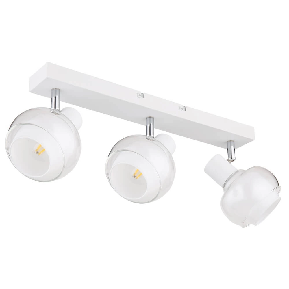 White ceiling lamp Tokki 3-light Globo 9007371449040