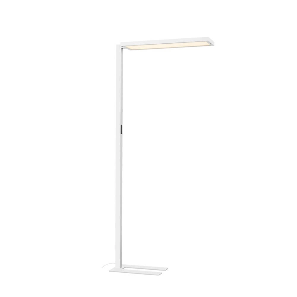 Led Office Floor Lamp Worklight Pro white - single