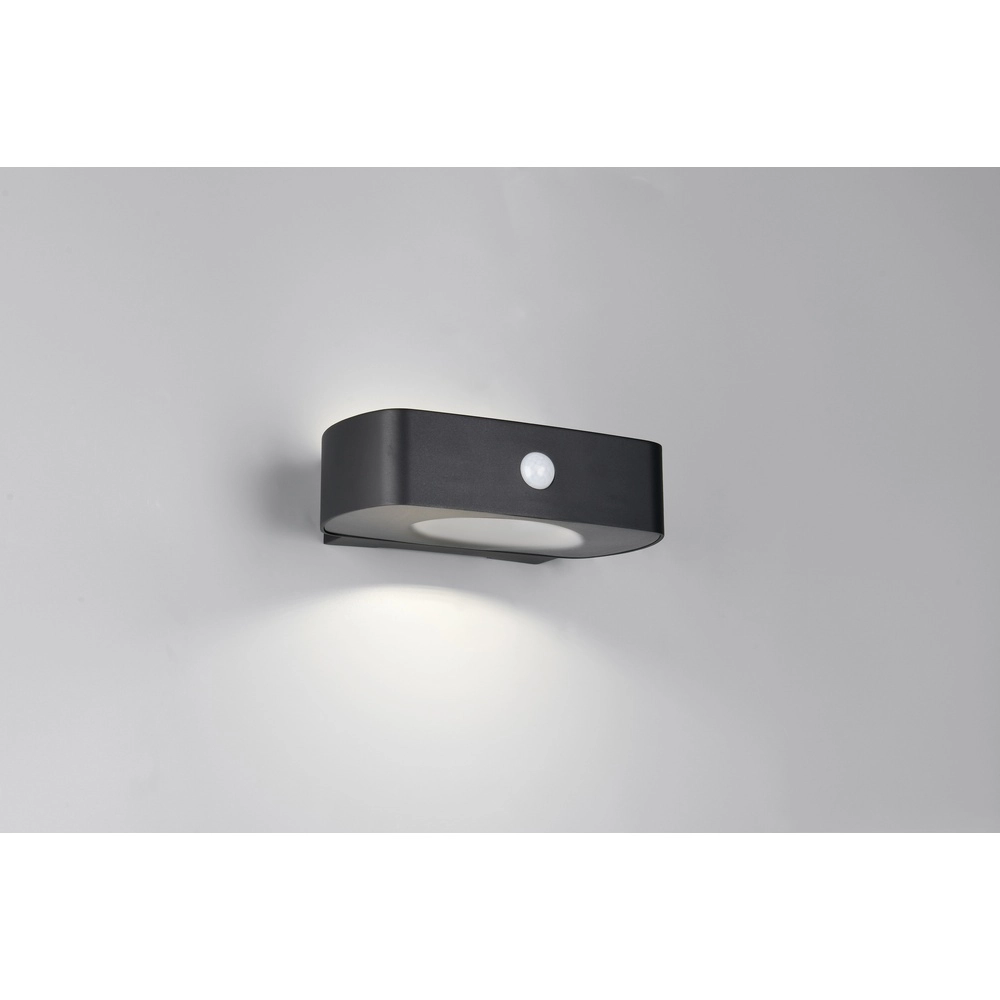 Solar wall lamp Bilbao Black Hybrid Trio 4017807648058