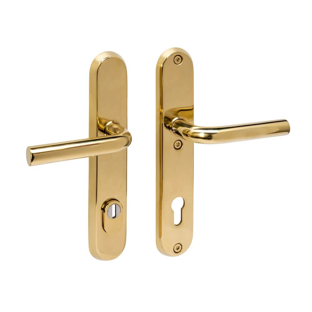 Backdoor hardware Luzern PC 92mm brass