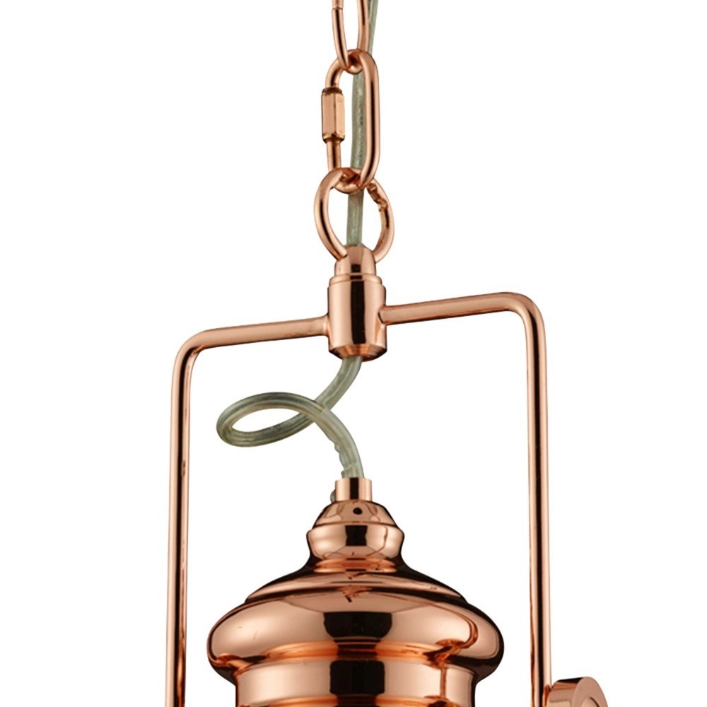 Copper pendant lamp Industrial Pendants Ø 31cm Searchlight 5053423043470