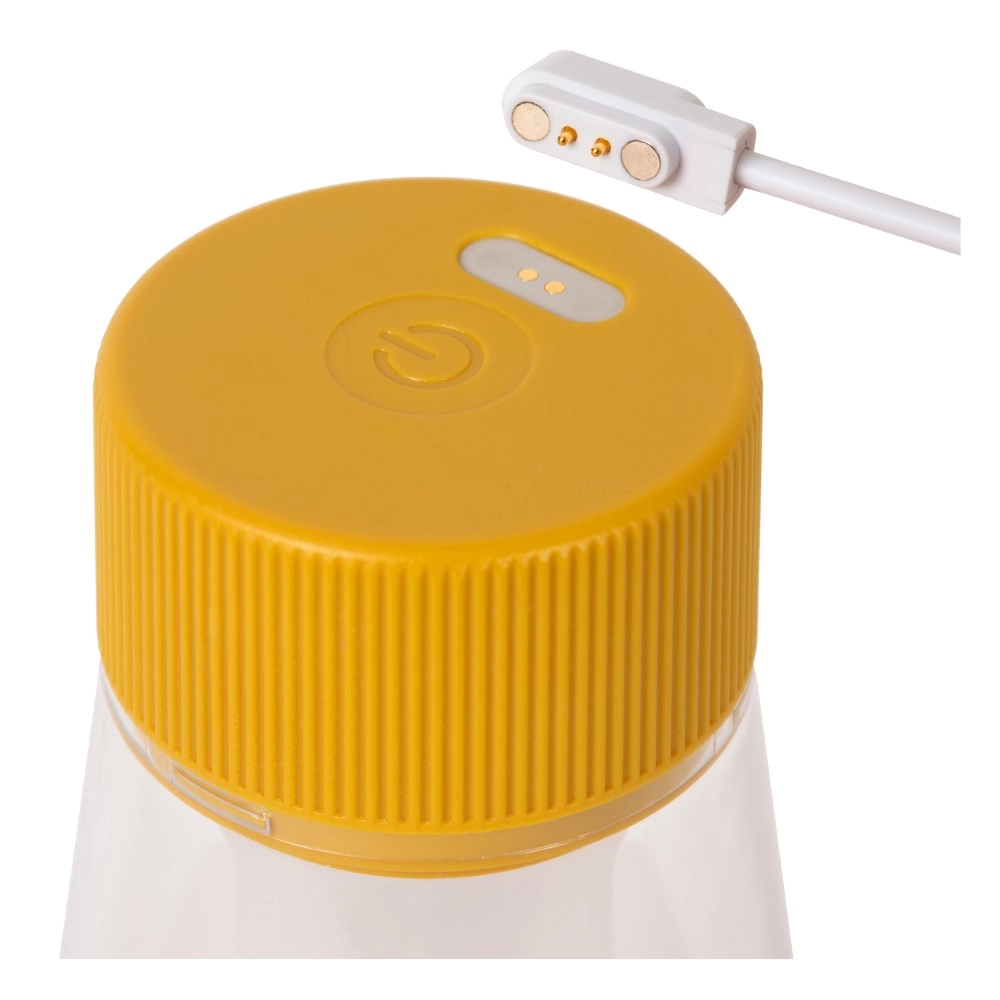 Rechargeable table lamp Lorali Ochre yellow Lucide 5411212452726