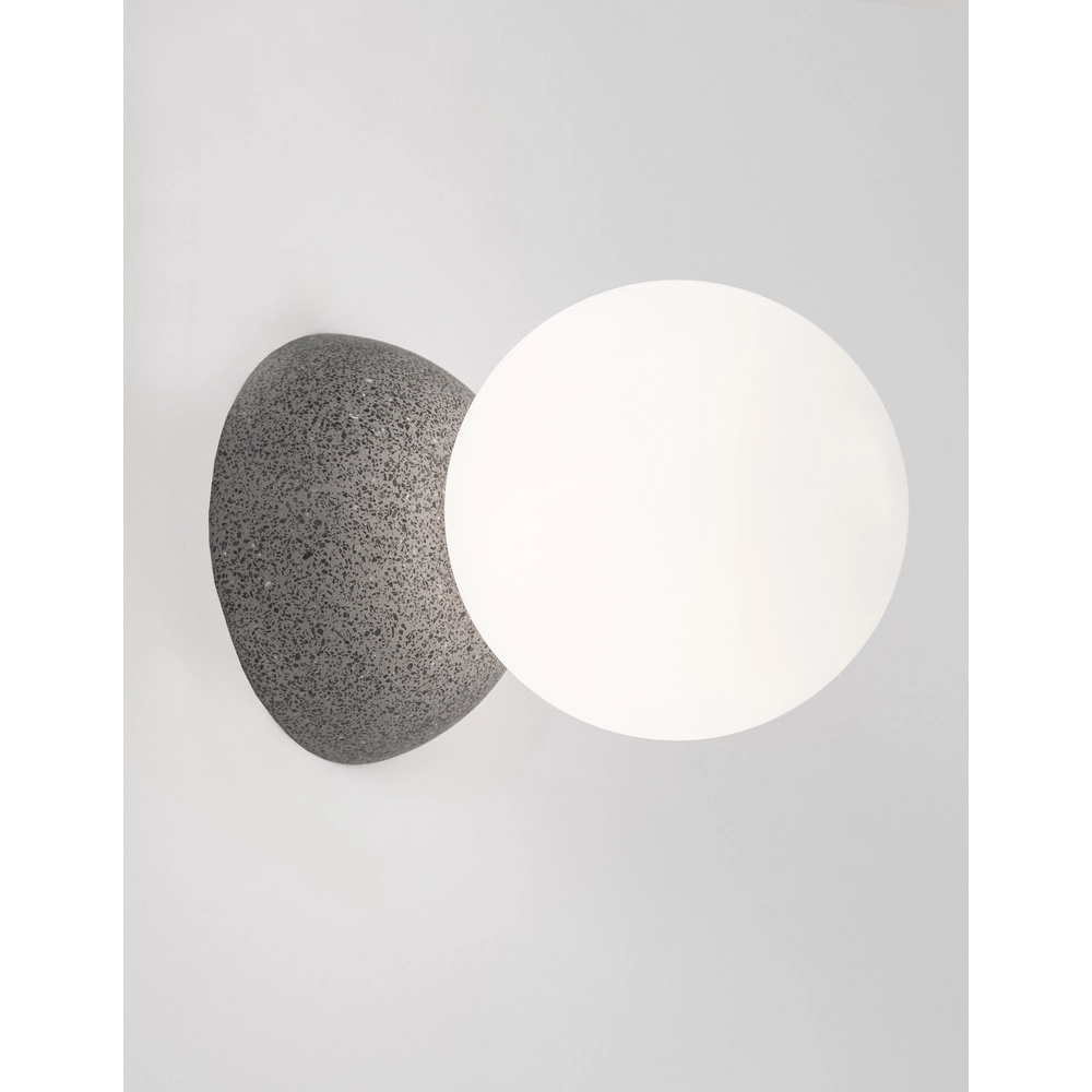 Wall lamp Zero Grey with white Lyora 5212017427793