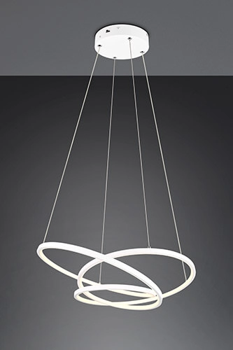 Vide pendant lamp Darvin white - 62cm Trio 4017807616033