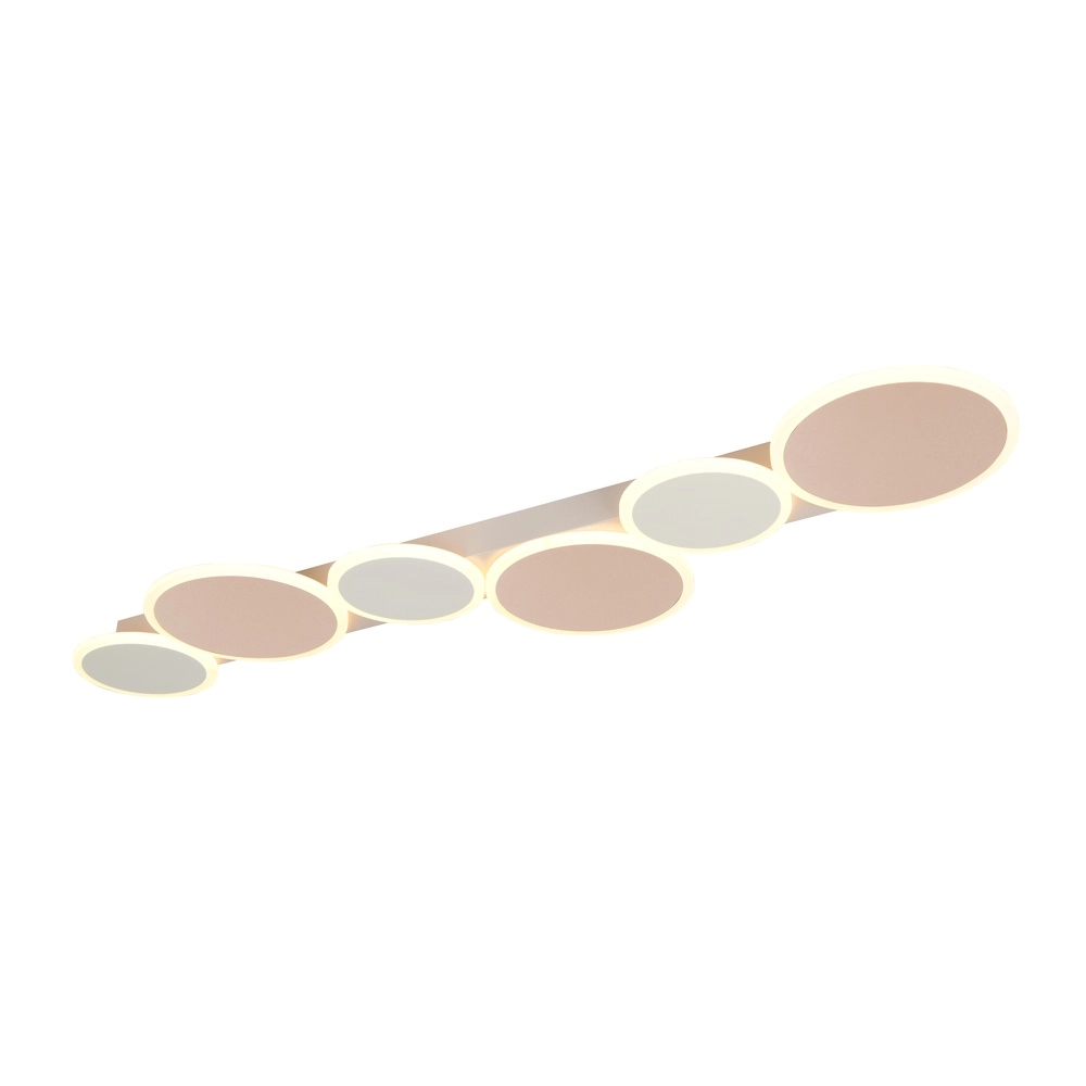 Ceiling lamp Ovela mocha brown Trio 4017807685015