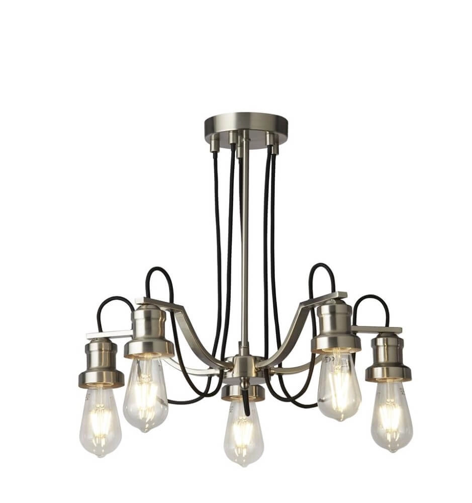 Industrial pendant lamp Olivia Ø 49cm