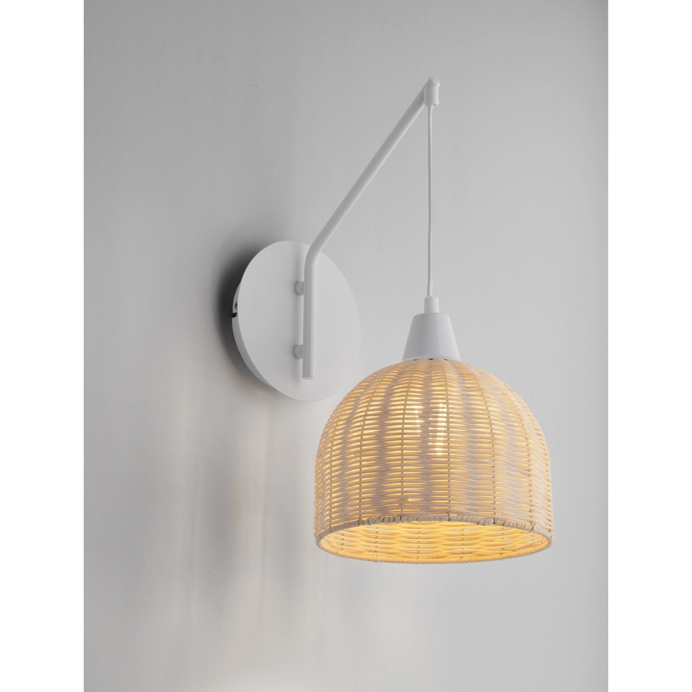 Wall lamp Fado white