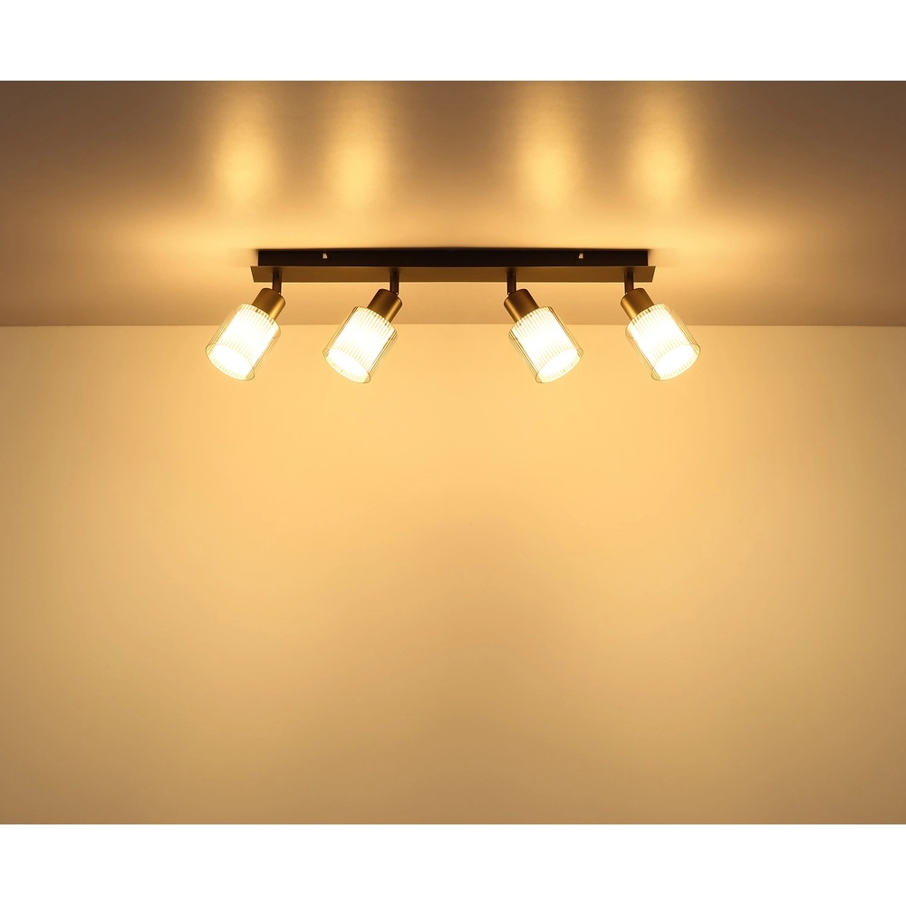 Design ceiling lamp Villegas 4-light gunmetal Globo 9007371578948