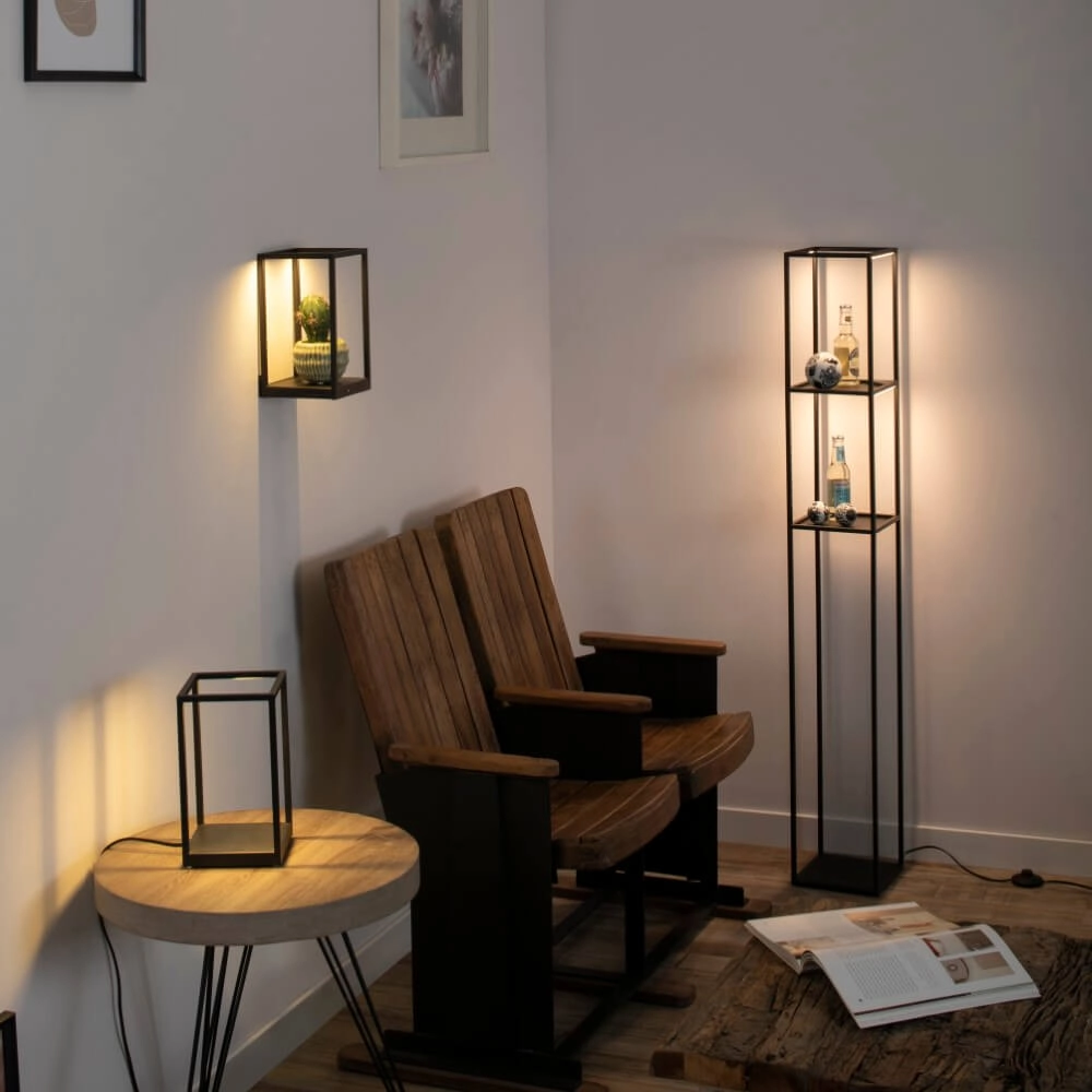 Sleek table lamp Conni black Paul Neuhaus 4012248359419