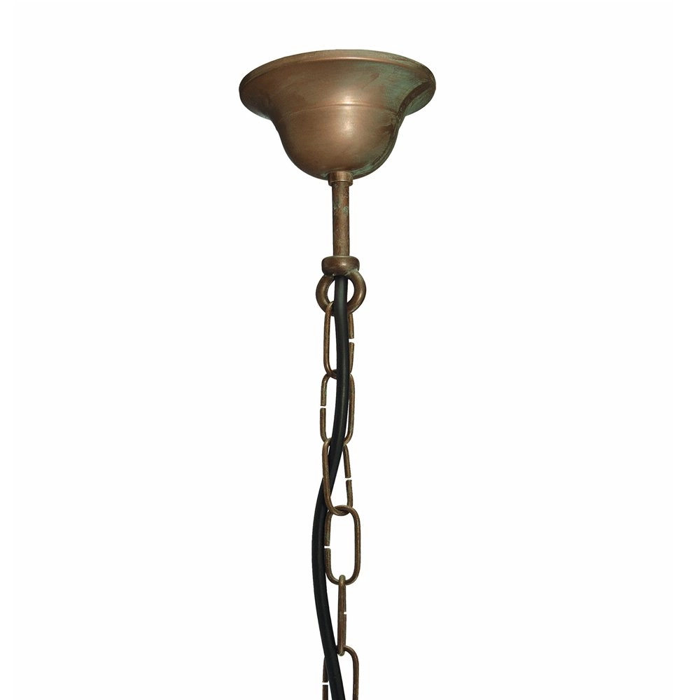Veranda hanging lamp Maritiem 28cm bronze brown Franssen 8021035005015