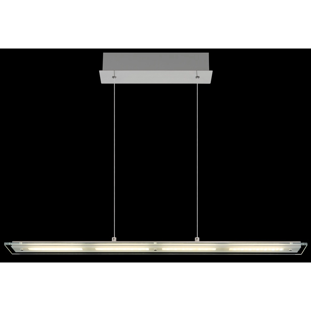 Pendant lamp Novak nickel 88cm Globo 9007371586028