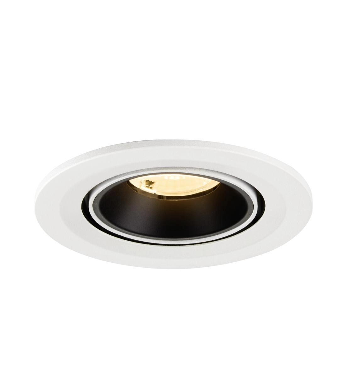 Recessed spotlight Numinos Gimble S white/black 3000K - 40deg SLV 4024163313452