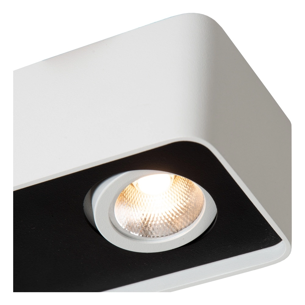 1-light ceiling lamp Angular white Premium by Lucide 5411212234391