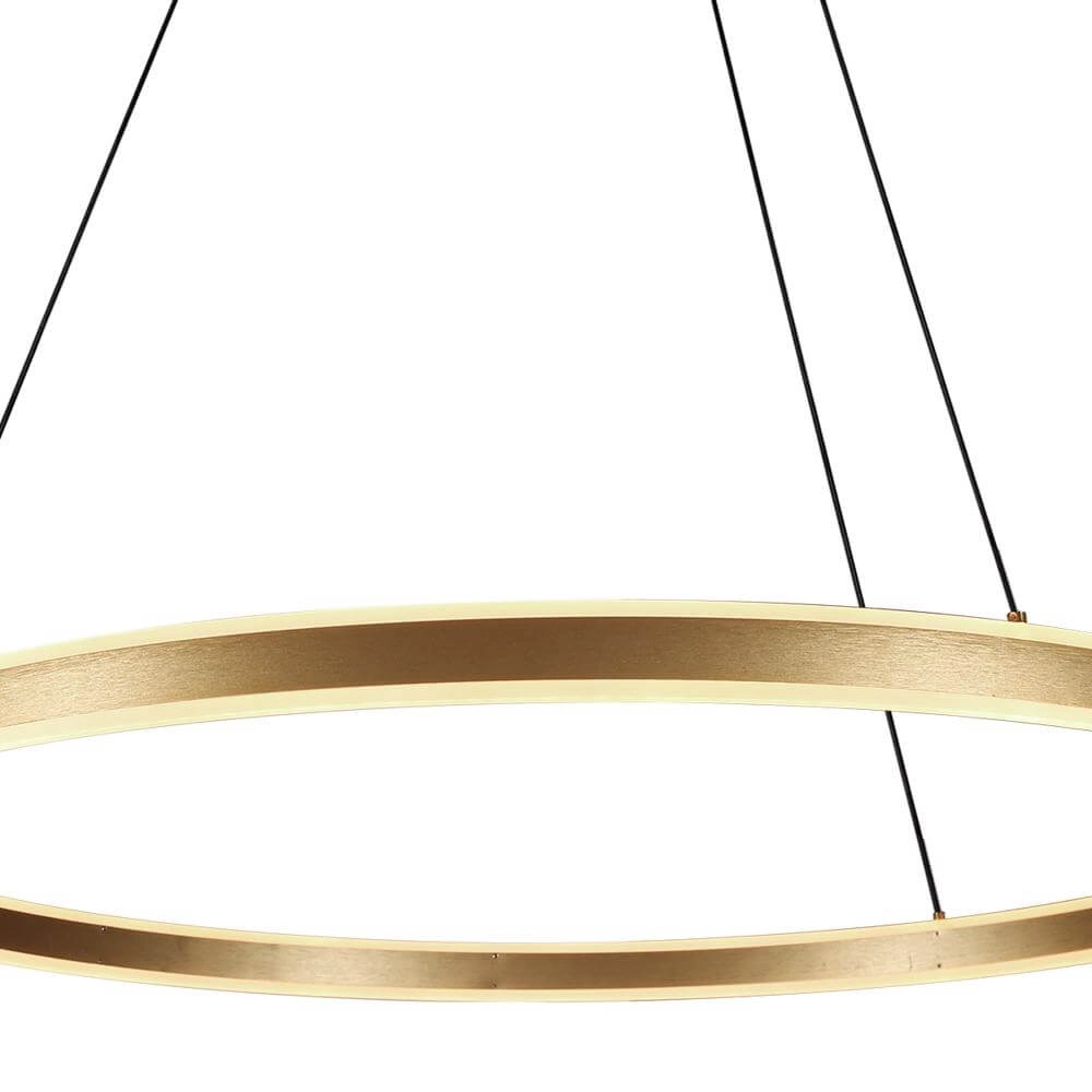Design pendant lamp Ringlux gold Ø 100cm Steinhauer 8712746171679