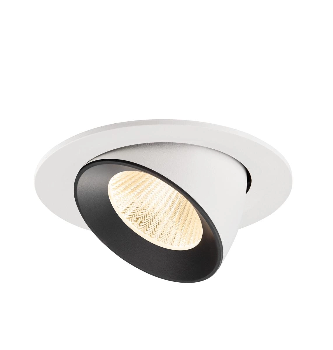 Recessed spotlight Numinos Gimble L white/black 2700K - 40deg SLV 4024163310390