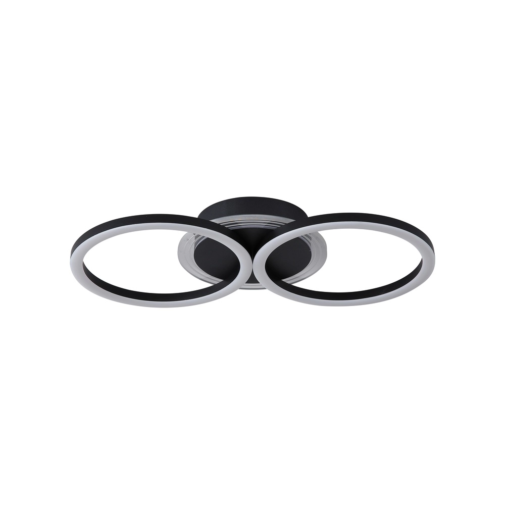 Ceiling lamp Contour black Searchlight 5053423298764