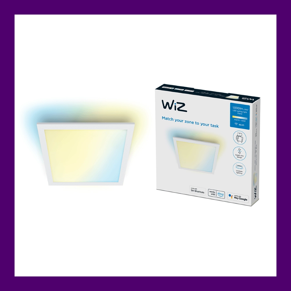 Ceiling light Panel white - 12W WiZ 8719514554894