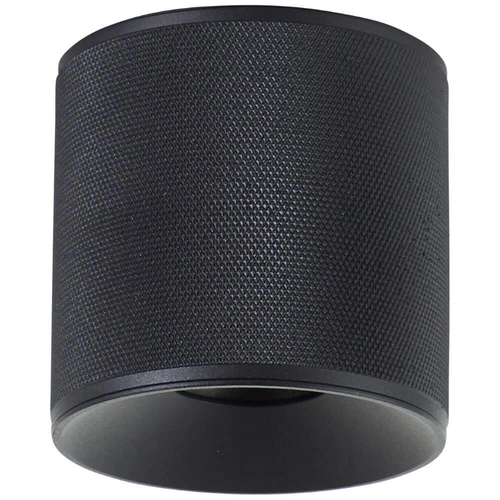 Surface-mounted spotlight Marty black round Ø 10cm Brilliant 4004353438301