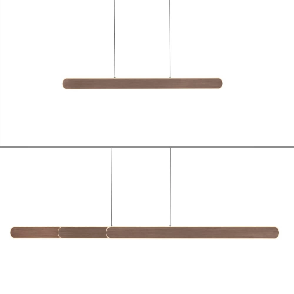 Design pendant lamp Adriana Round brown Paul Neuhaus 4012248384299