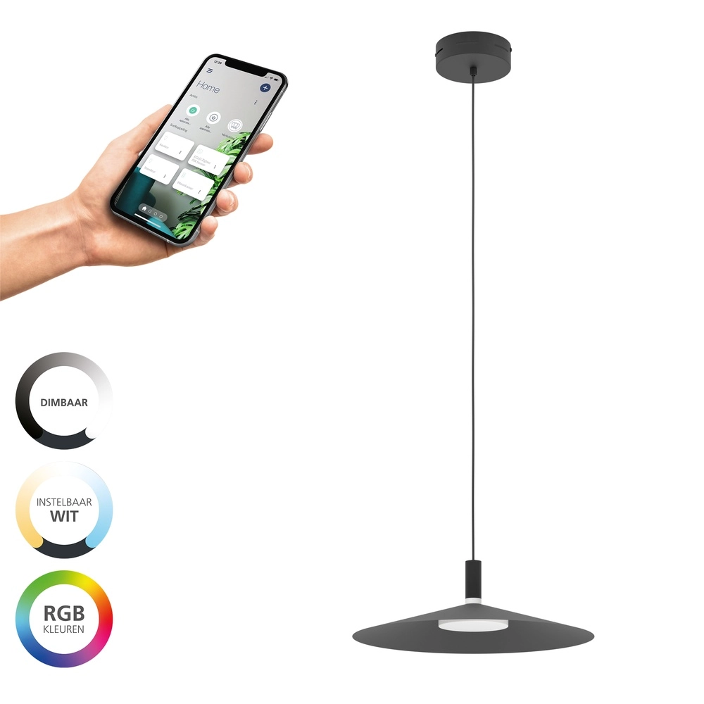 Design pendant lamp Conomavilla-Z Smart Black