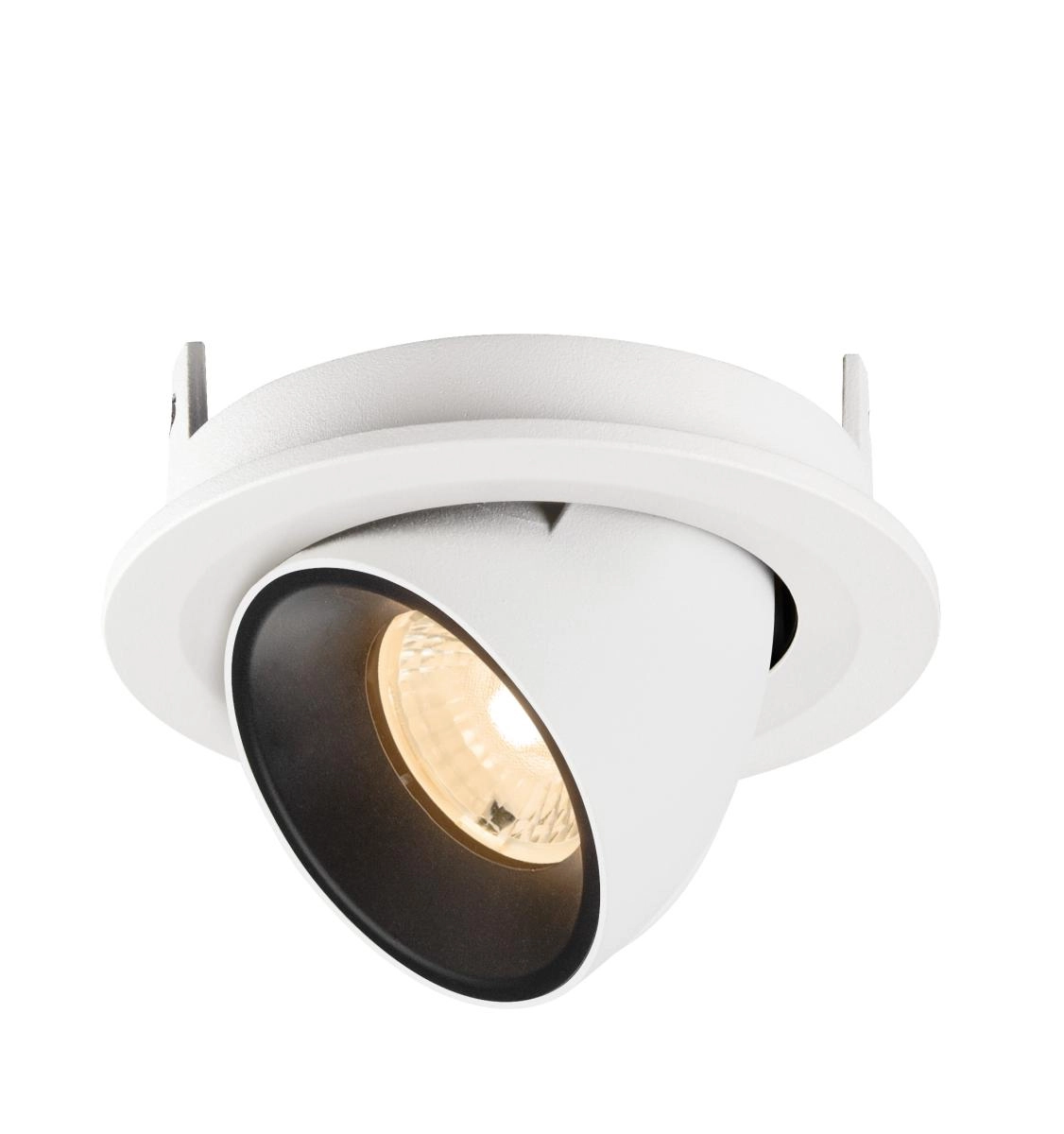 Recessed spotlight Numinos Gimble S white/black 2700K - 40deg SLV 4024163313636