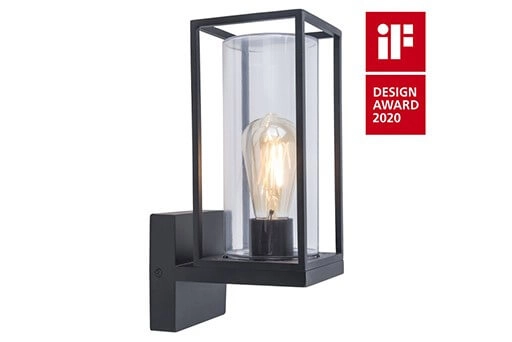 Design wall lamp Flair Black - Reddot Award