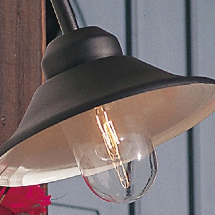 Barn lamp Vega E27 matt black KonstSmide 7318305567504