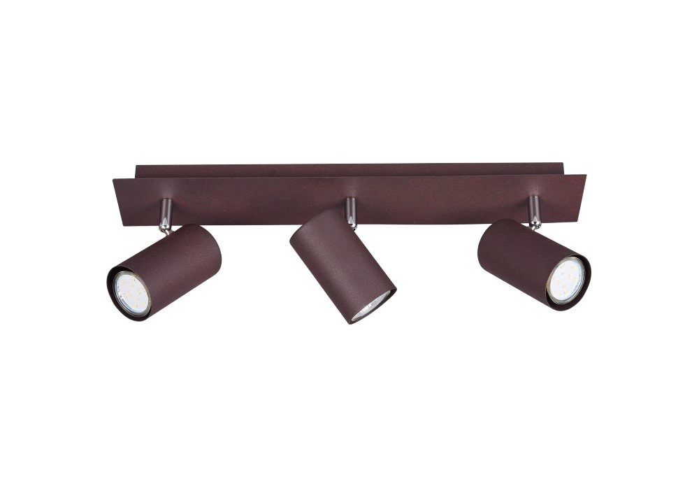 Spotlight Marley 3-light brown Trio 4017807408669