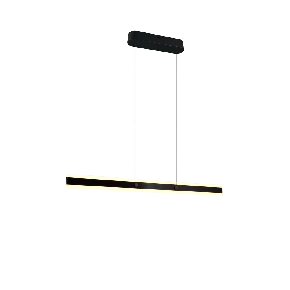 Modern pendant lamp Arcola 115cm black