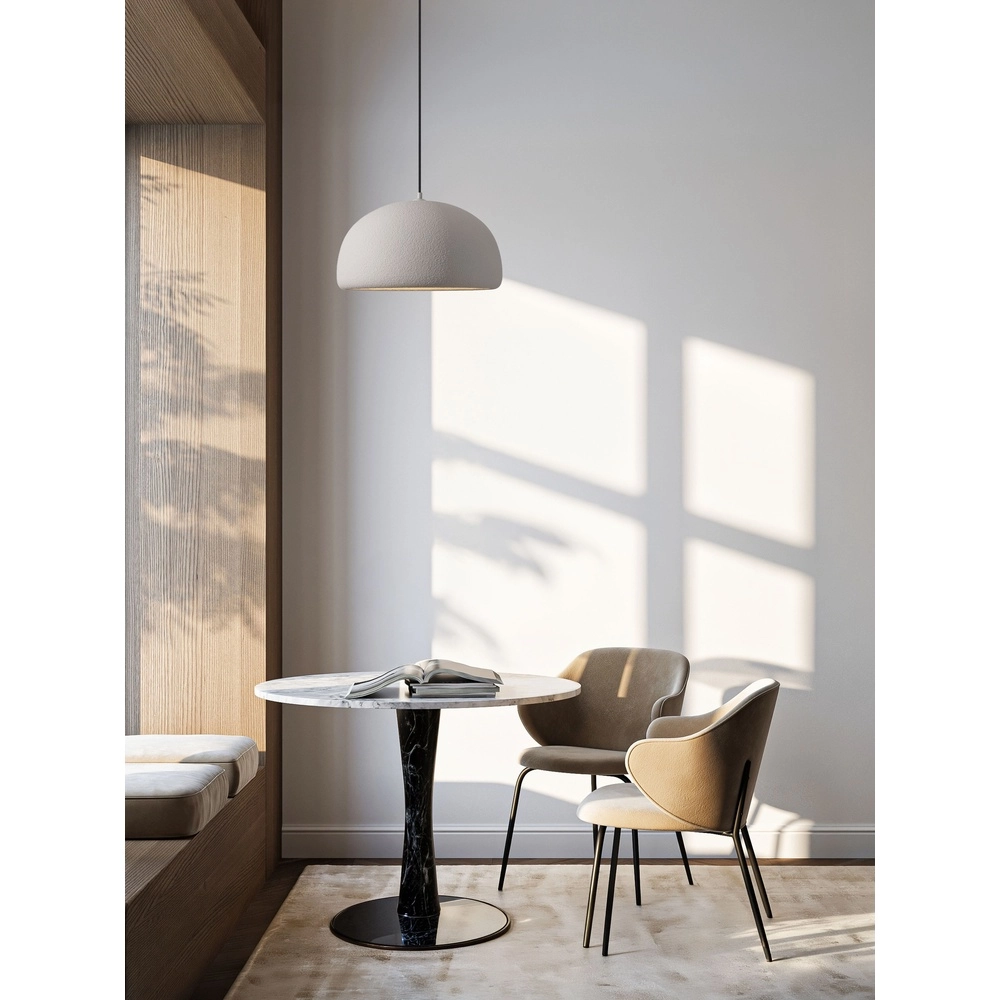 Modern pendant lamp Davo grey Ø 43cm