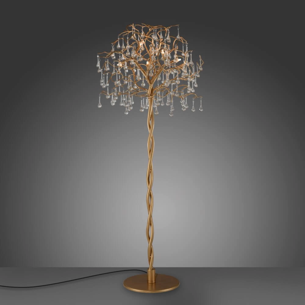 Standing Chandelier Icicle Antique brass Paul Neuhaus 4012248332931